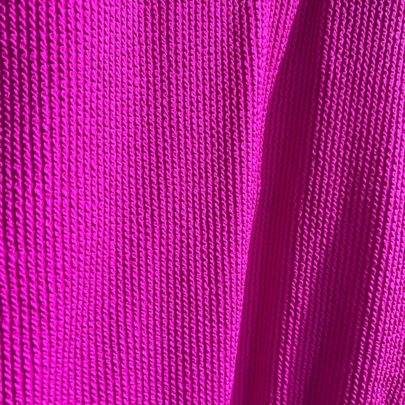 New NWT women’s pink one piece swim suit bathing suit XL NOBO 15-17 - Picture 3 of 10